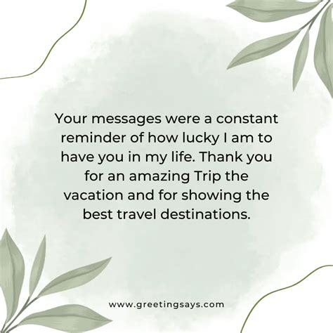 The Call of the Wild: Messages to Plan a Future Trip Together
