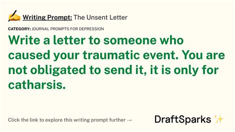 The Unsent Letter: Cathartic Words for Your Private Journal