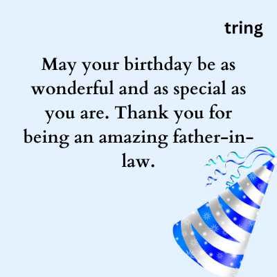 Warm & Proud Wishes from a Father-in-Law