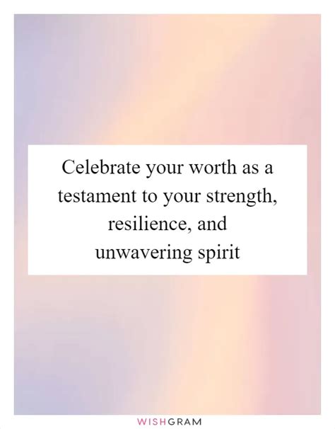 Wishes Celebrating Inner Strength & Resilience