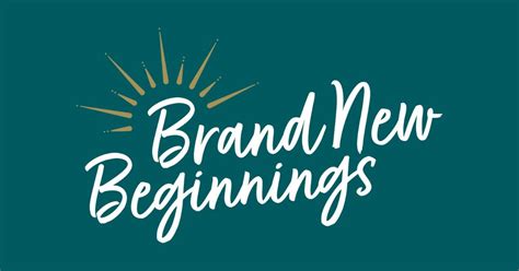 Wishes for a Brand New Beginning