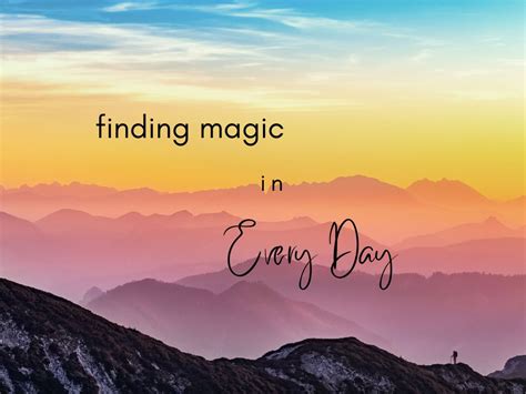 Wishes for a Little Everyday Magic