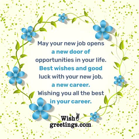 Wishes for a New Chapter: For a New Job or Promotion