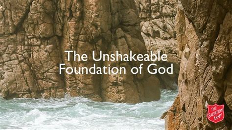 Wishes for an Unshakeable Foundation