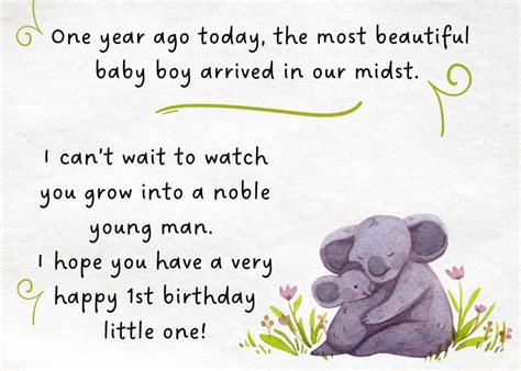 Wishes for the Proud Parents on Their Baby's 1st Birthday