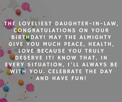 Wishes from a Daughter-in-Law