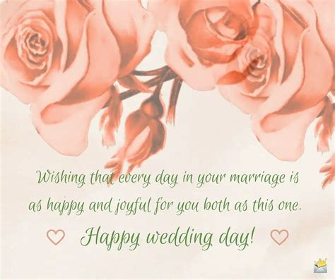 Words of Hope for Their Wedding Day