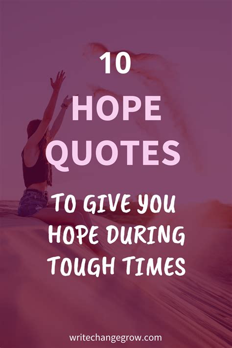 Words of Hope for Troubled Times